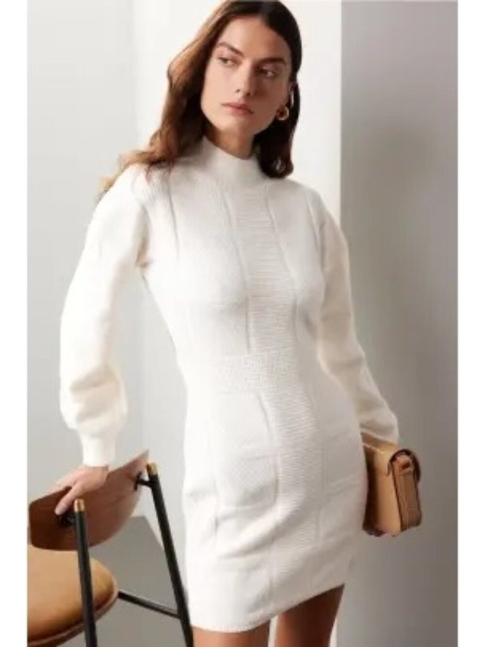 R-26. Area Stars Open Back Knit Dress